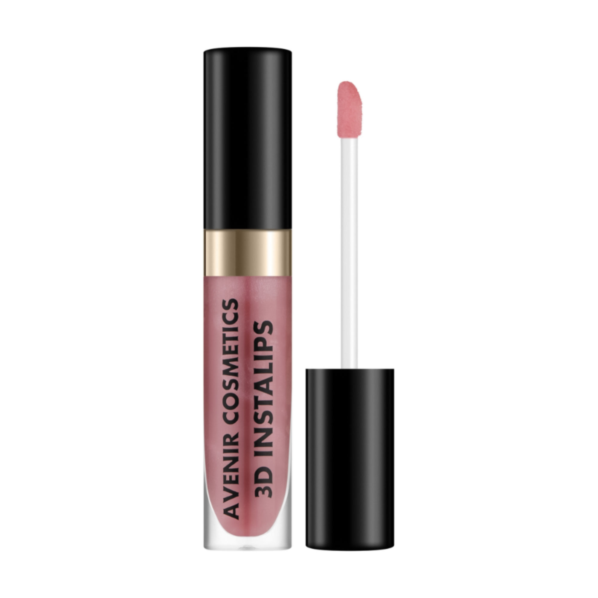 Зволожувальний блиск для губ Avenir Cosmetics 3D Instalips з ефектом збільшення об'єму 06 Ягідна вуаль, 6.5 г